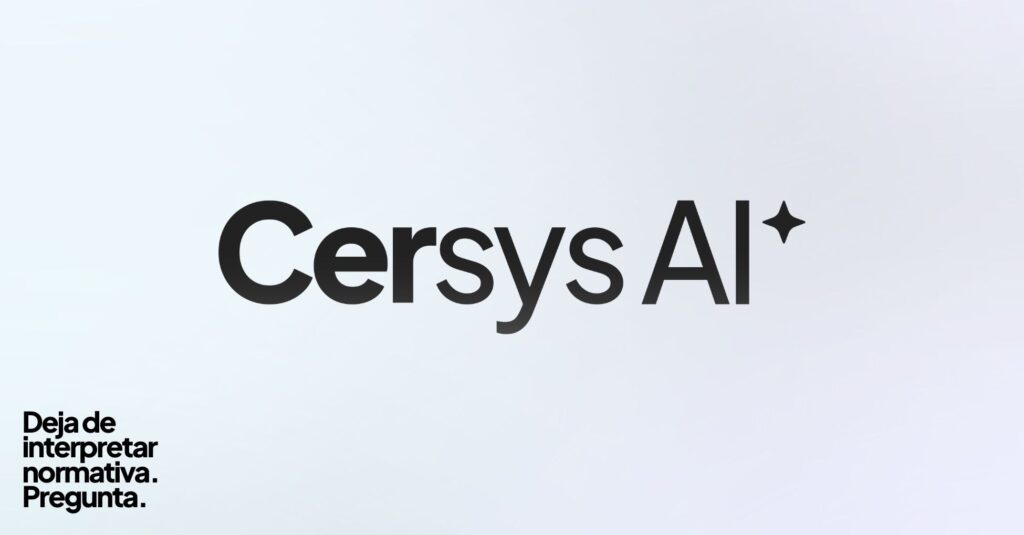 Software de cumplimiento normativo con inteligencia artificial Cersys AI