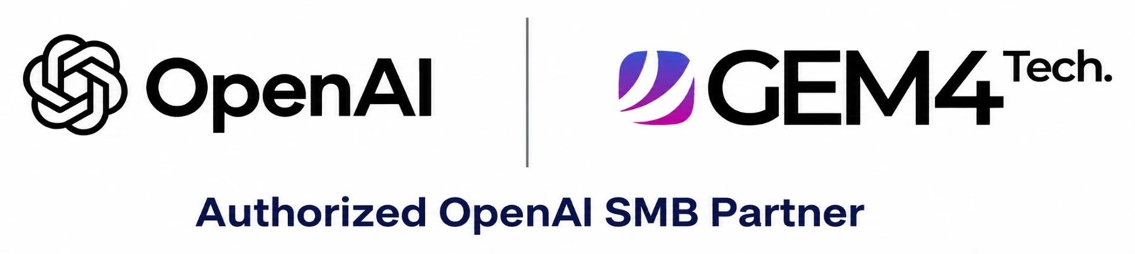 Insignia: GEM4 Tech, Authorized OpenAI SMB Partner